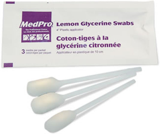 LEMON GLYCERINE SWABS