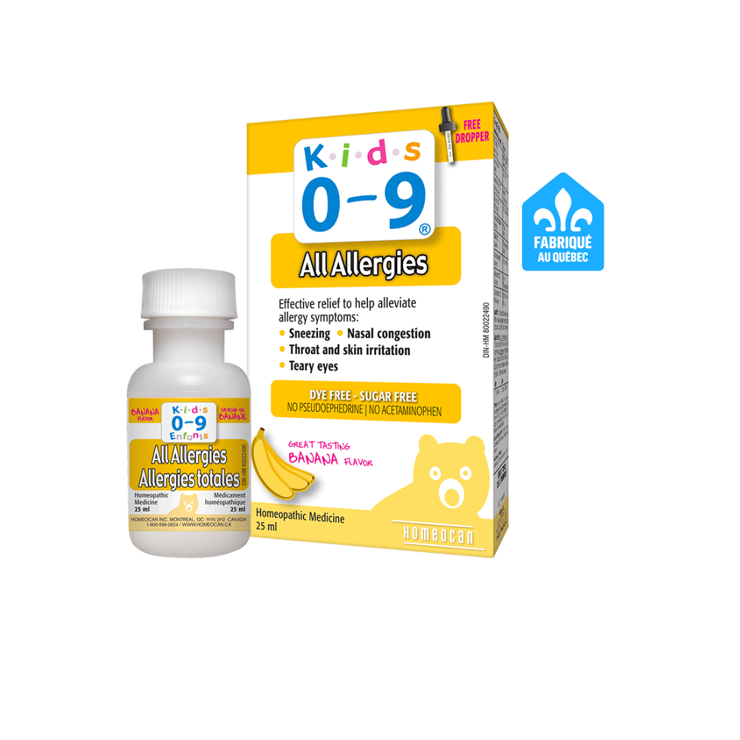 KIDS 0-9 ALLERGY 25ML