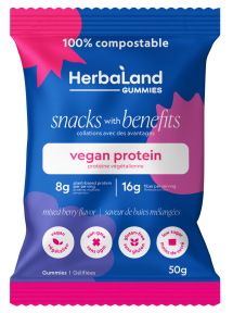 HERBALAND PROTEIN GUMMIES -  MIXED BERRY