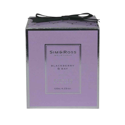 SIM & ROSS CANDLE - BLACKBERRY & BAY