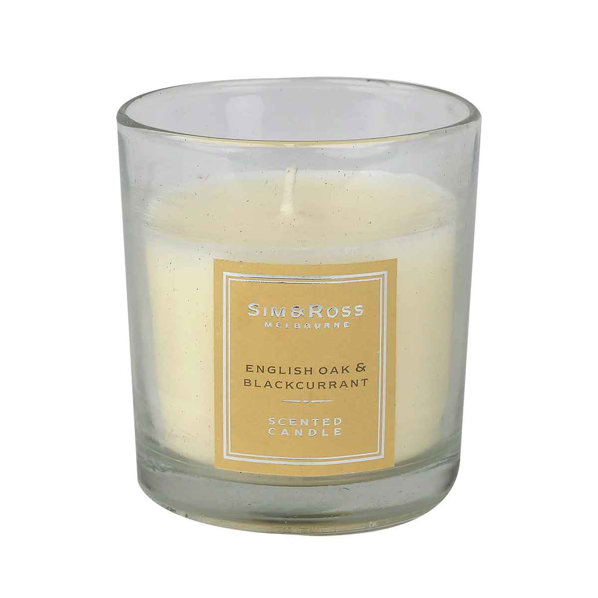 SIM & ROSS CANDLE - ENGLISH OAK & BLACKCURRANT