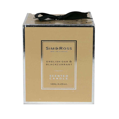 SIM & ROSS CANDLE - ENGLISH OAK & BLACKCURRANT