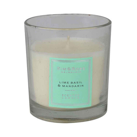 SIM & ROSS CANDLE - LIME BASIL & MANDARIN