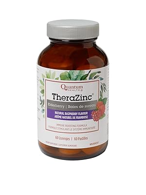 QUANTAM HEALTH THERAZINC ELDERBERRY LOZENGES 60