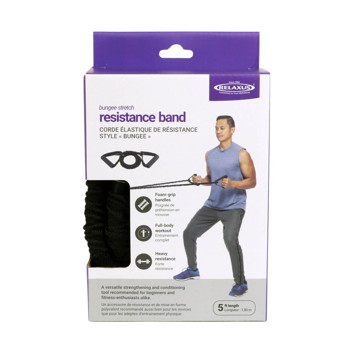 RELAXUS BUNGEE STRETCH RESISTANCE BAND