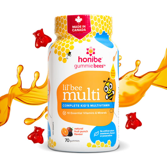 HONIBE KIDS MULTIVITAMIN 60 GUMMIES FRUIT PUNCH