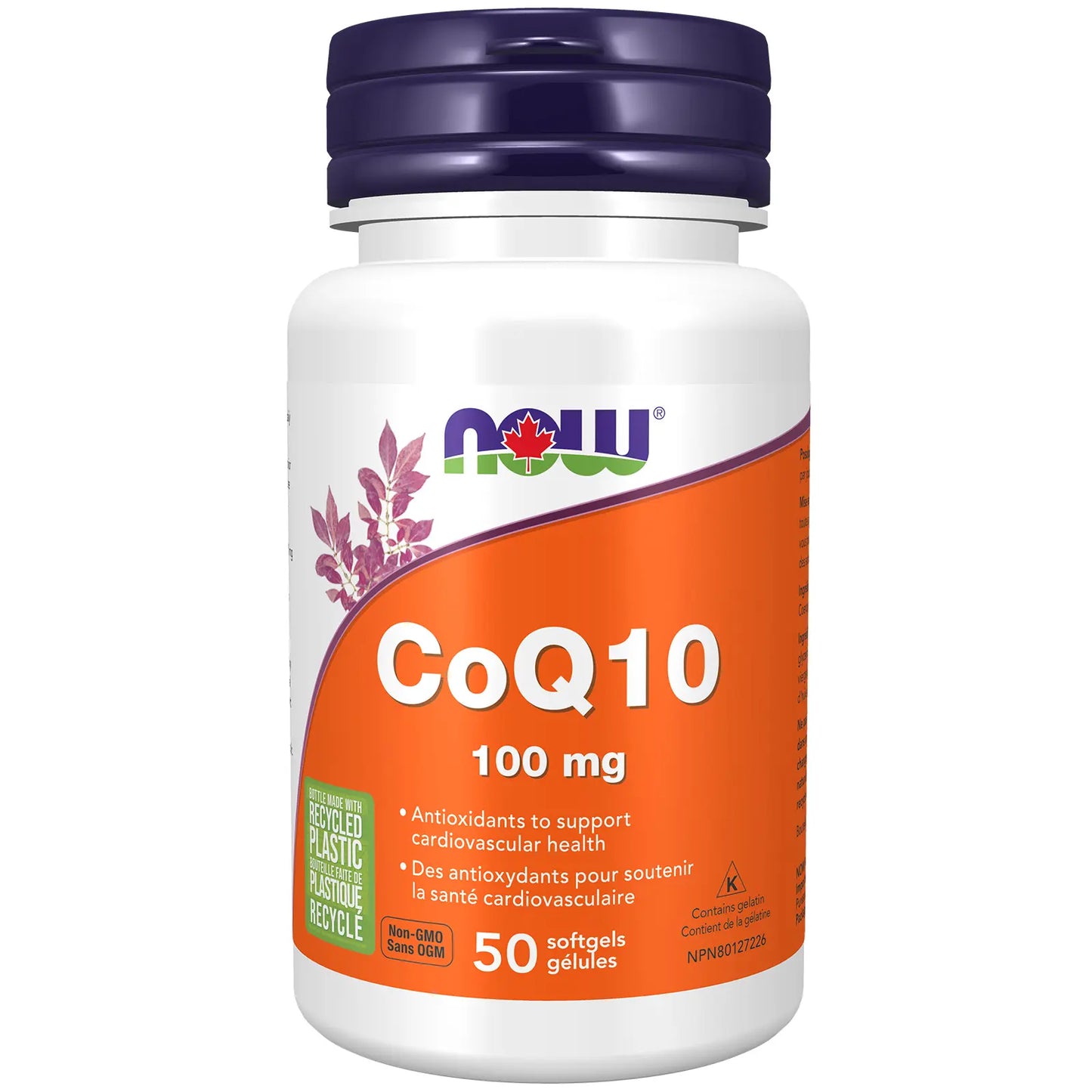 NOW COQ10 100MG 50 SOFT GELS