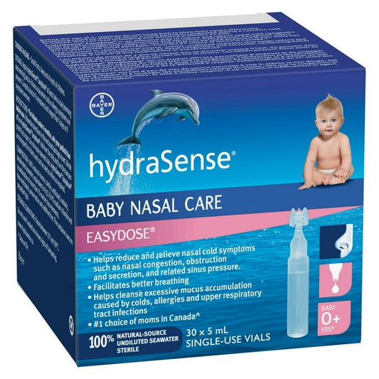 HYDRASENSE BABY EASY DOSE 30 X 5ML VIALS