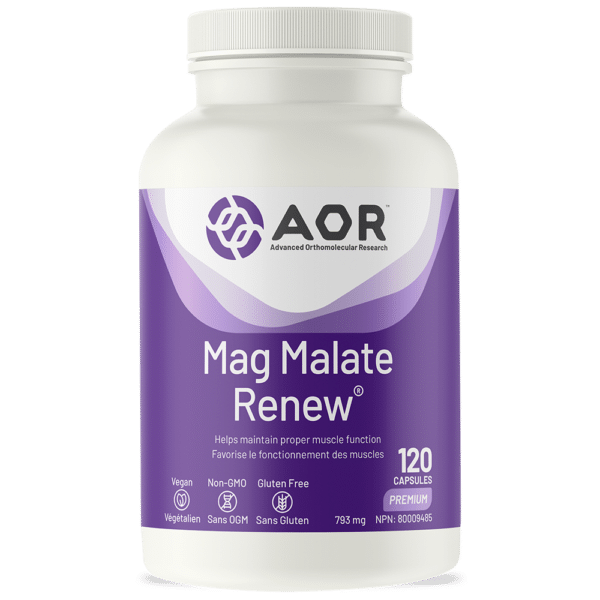 AOR MAG MALATE RENEW 120 V-CAPS