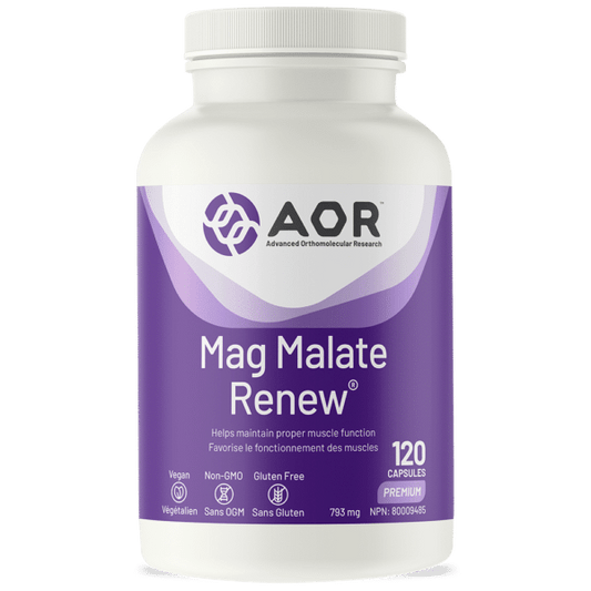 AOR MAG MALATE RENEW 120 V-CAPS