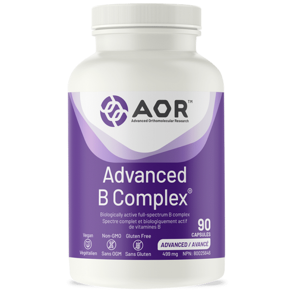 AOR ADVANCED B COMPLEX 90 CAPS AOR