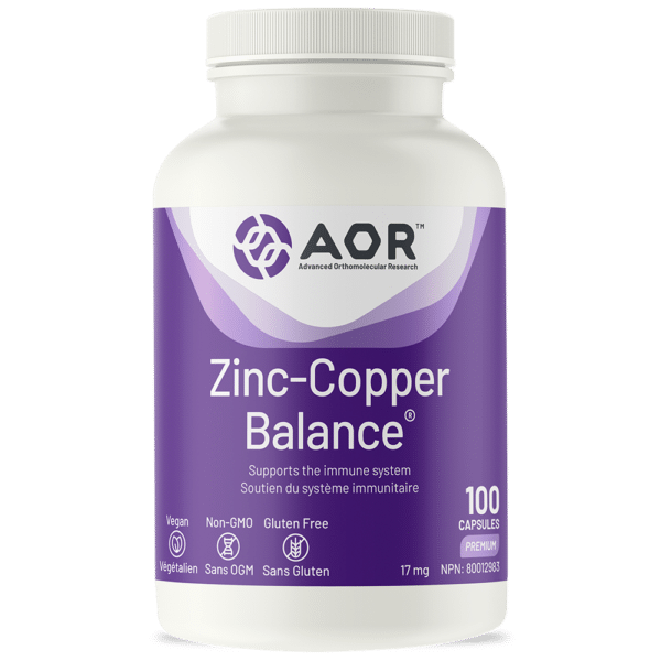 AOR ZINC-COPPER BALANCE 100VCAPS