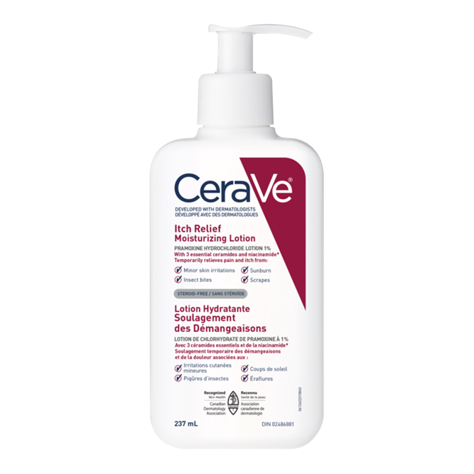 CERAVE LOTION CRV ITCH RELIEF 237ML