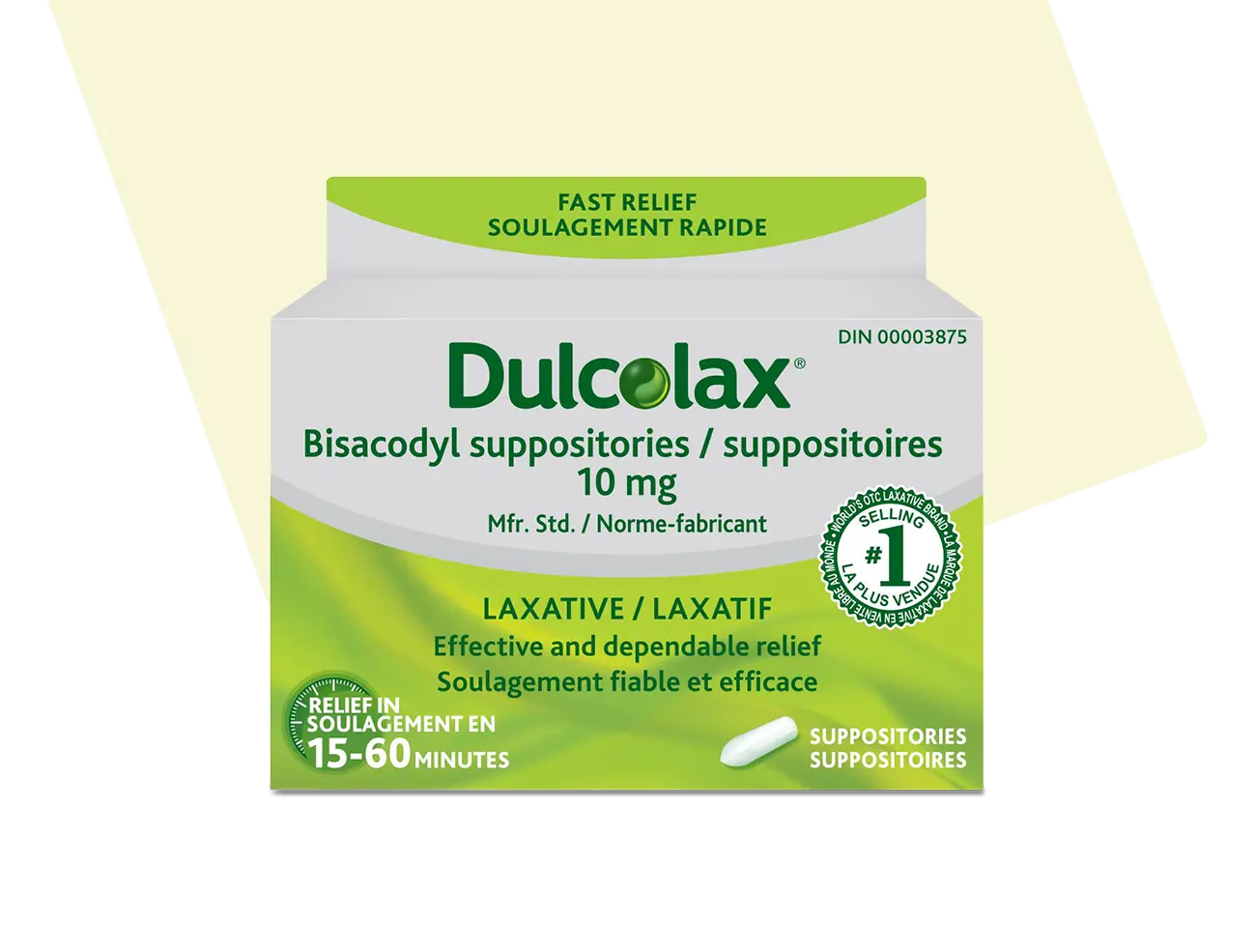 DULCOLAX SUPPOSITORIES 10MG 6
