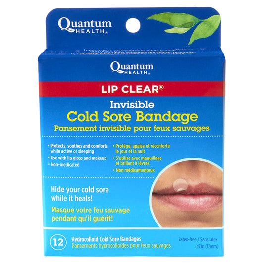 QUANTAM HEALTH - LIP CLEAR COLD SORE BANDAGES