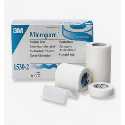 MICROPORE SURGICAL TAPE WHITE 10YDS