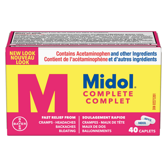 MIDOL COMPLETE 40 TABLETS