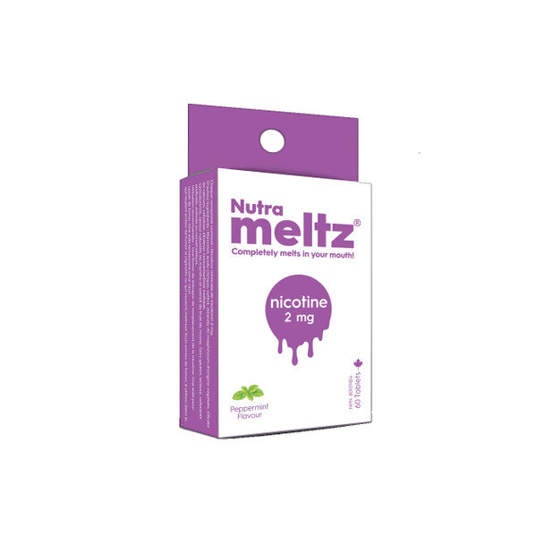 NUTRAMELTZ - NICOTINE - 2MG 60 TABLETS