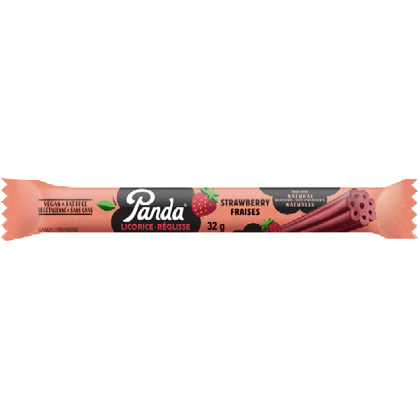 PANDA STRAWBERRY LICORICE BAR