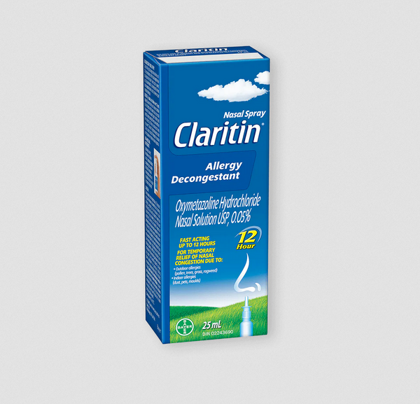 CLARITIN ALLERGY DECONG 25ML – Kenron Compounding Pharmacy
