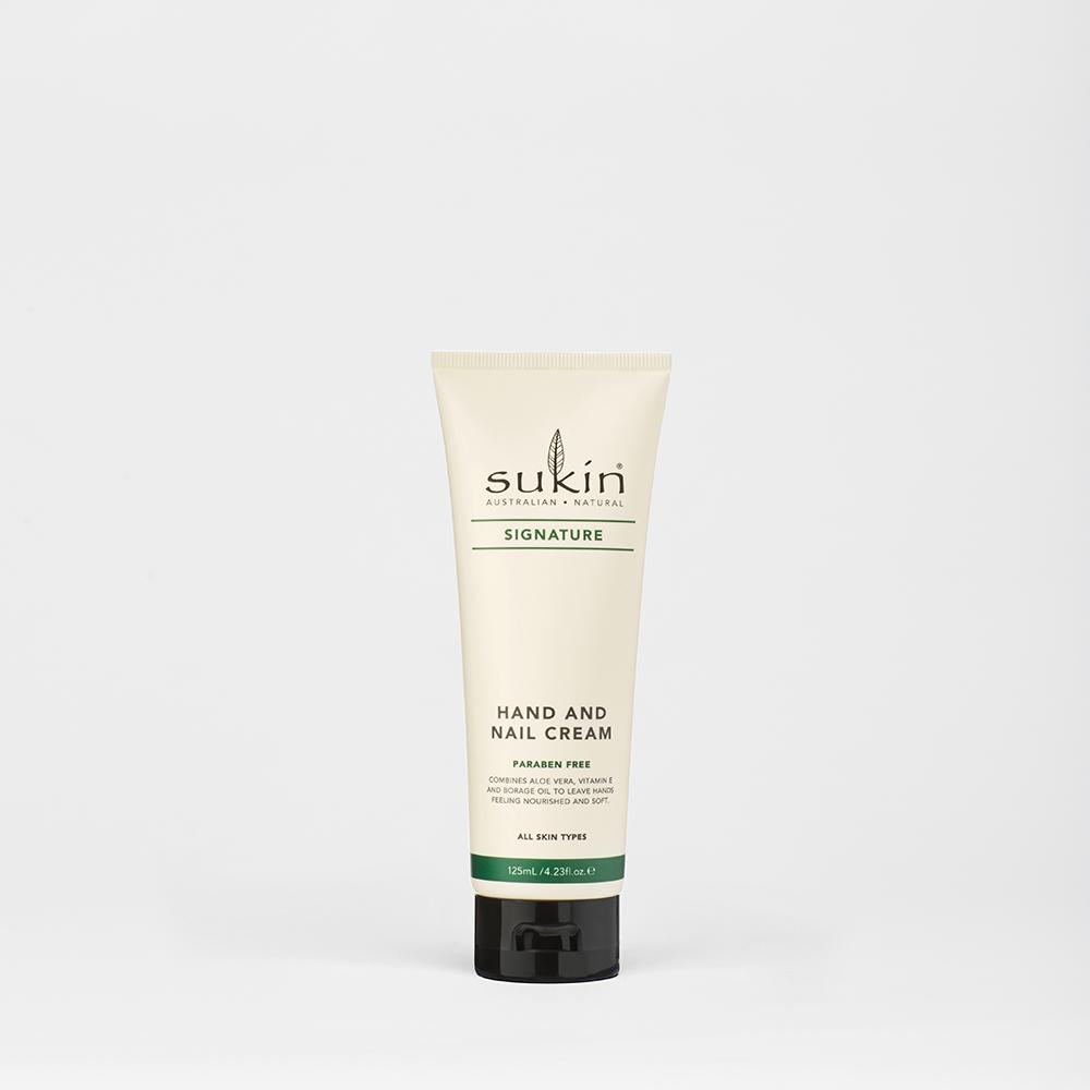 SUKIN HAND & NAIL CREAM (TUBE) 125ML