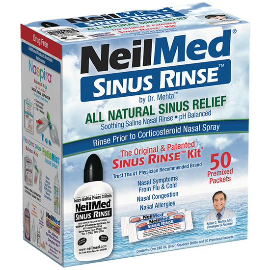 NEILMED SINUS RINSE NASAL KIT 50