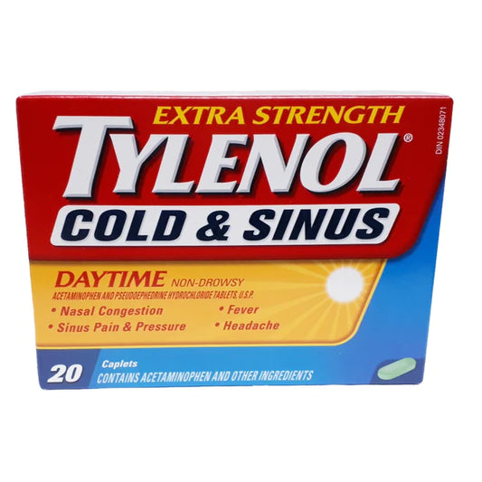 TYLENOL COLD & SINUS DAYTIME 20