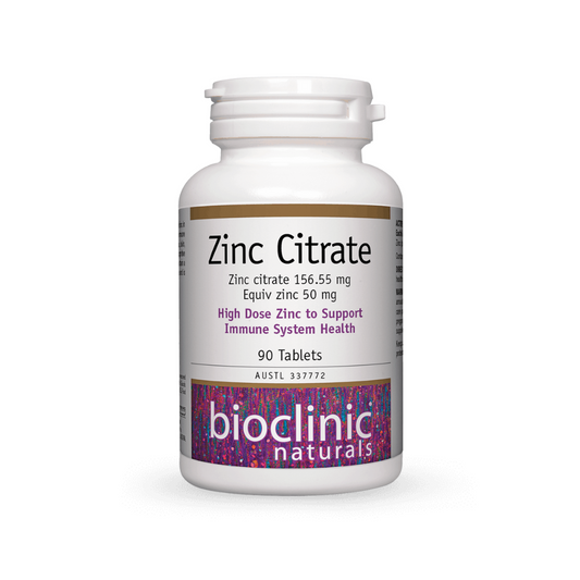 BIOCLINIC ZINC CITRATE 15MG 90TAB