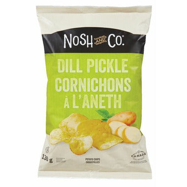 NOSH & CO POTATO CHIPS DILL PICKLE