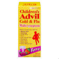 ADVIL CHILDREN COLD&FLU MULTI SYMPTOM BERRY 100ML