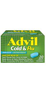 ADVIL COLD & FLU 20 CAPLET