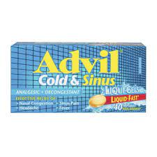 ADVIL COLD & SINUS 40 LIQUI-GELS