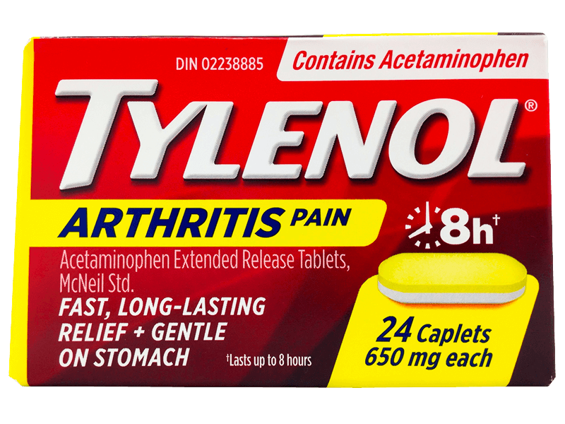 TYLENOL ARTHRITIS PAIN 650MG 24CAP