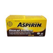 ASPIRIN 325MG 50 TABLETS