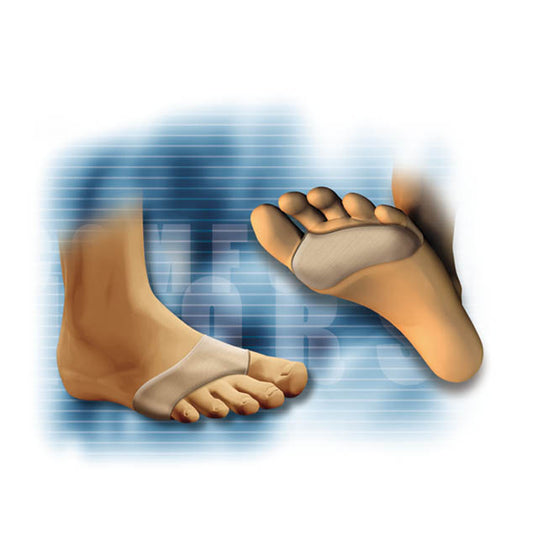 FOREFOOT CUSHION WITH SILICONE PAD