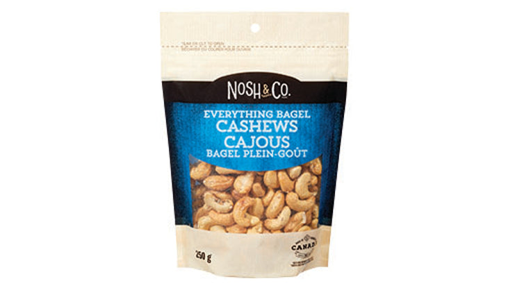 NOSH & CO EVERYTHING BAGEL CASHEWS