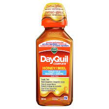 VICKS DAYQUIL COLD AND CONGESTION HONEY 354ML