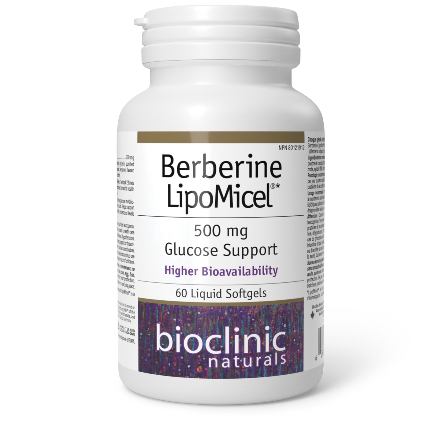 BERBERINE LIPOMICEL - BIOCLINIC