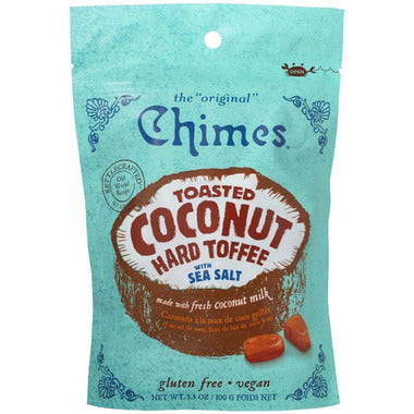 CHIMES TOASTED COCONUT HARD TOFFEE WITH SEA SALT