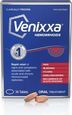 VENIXXA 500MG (HEMORRHOIDAL DISEASE) 36TB