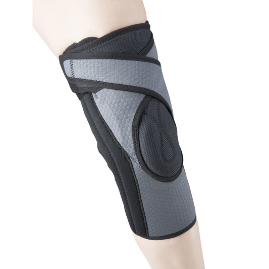 OTC KNEE SUPPORT WITH PATELLA UPLIFT GREY