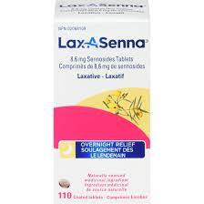 LAX-A-SENNA 110 TABLETS