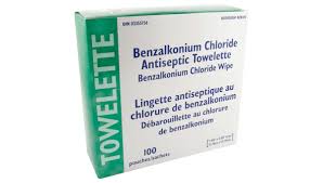 BENZALONIUM CHLORIDE ANTISEPTIC WIPE 0.13%