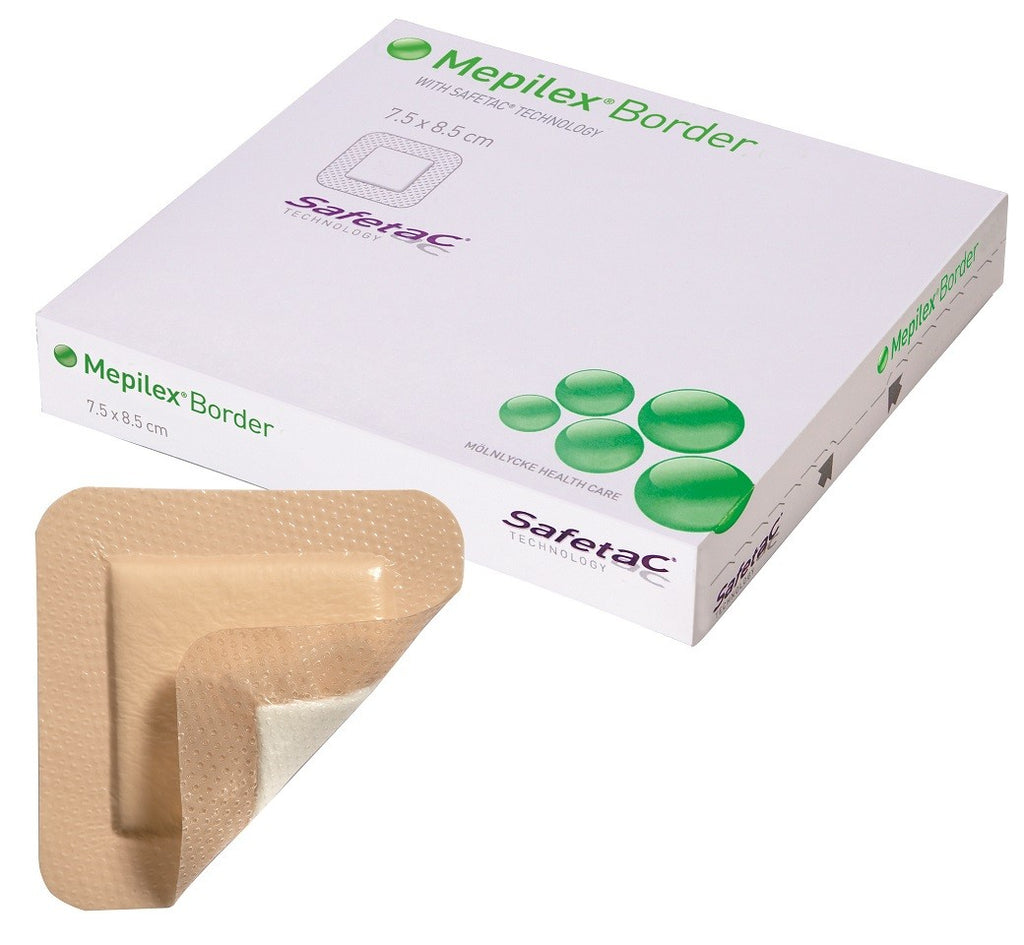 MEPILEX BORDER ADHERENT FOAM DRESSING
