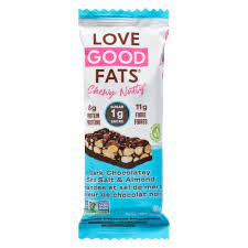 LOVE GOOD CHEWY NUTTY DARK CHOCOLATE SEA SALT ALMOND