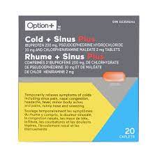 Coldac Sinus OPTION+ COLD & SINUS PLUS 20 TABLETS – Kenron Compounding Pharmacy