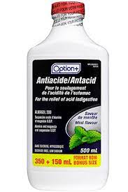 OPTION+ ANTACID ALMAGEL PLUS 350+150ML