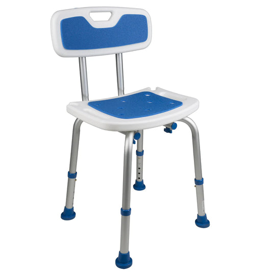 PCP ADJUSTABLE PADDED BATH SAFETY SEAT WITH BACKREST