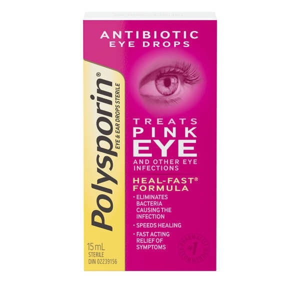 POLYSPORIN PINK EYE DROP 15ML