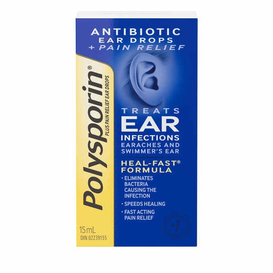 POLYSPORIN ANTIBOITIC EAR DROP 15 ML
